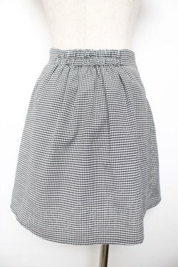 画像2: evelyn / リボン台形スカパン  黒 Y-25-11-22-229-LO-PA-SZ-ZY