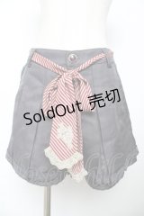 axes femme / プリーツキュロット M チャコール Y-25-11-22-241-AX-PA-SZ-ZY