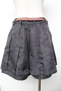 画像2: axes femme / プリーツキュロット M チャコール Y-25-11-22-241-AX-PA-SZ-ZY