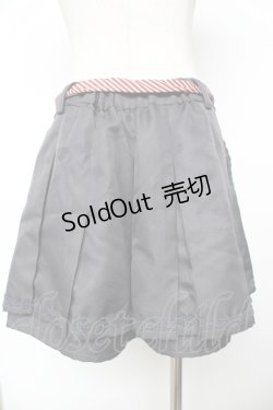 画像2: axes femme / プリーツキュロット M チャコール Y-25-11-22-241-AX-PA-SZ-ZY