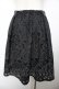 画像2: axes femme / ウエストビジューオパールスカート M 黒 Y-25-11-22-249-AX-SK-SZ-ZY (2)