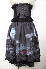 axes femme kawaii / トリックナイトスカート M 黒 Y-25-11-22-250-AX-SK-SZ-ZI