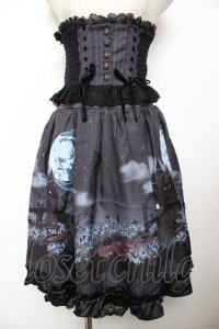 axes femme kawaii / トリックナイトスカート M 黒 Y-25-11-22-250-AX-SK-SZ-ZI
