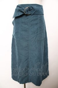 axes femme / スエード調スカート M グリーン Y-25-11-22-251-AX-SK-SZ-ZY