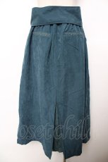 画像2: axes femme / スエード調スカート M グリーン Y-25-11-22-251-AX-SK-SZ-ZI (2)