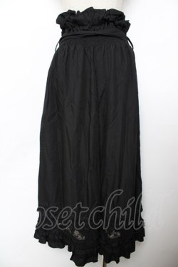 画像2: axes femme / 2WAYガウチョパンツ M 黒 Y-25-11-22-254-AX-PA-SZ-ZY