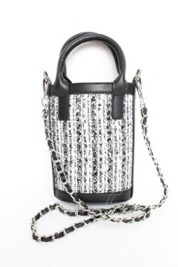 画像3: evelyn / ツイードショルダーバック  黒 Y-25-11-22-029-LO-BG-SZ-ZY