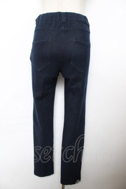 画像2: axes femme / レギンスパンツ M 紺 Y-25-11-22-255-AX-PA-SZ-ZY