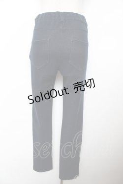 画像2: axes femme / レギンスパンツ M 紺 Y-25-11-22-255-AX-PA-SZ-ZY