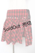 ALGONQUINS / フラップ付きチェックスカート   Y-25-11-22-259-AL-SK-SZ-ZI
