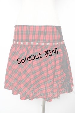 画像2: ALGONQUINS / フラップ付きチェックスカート   Y-25-11-22-259-AL-SK-SZ-ZI