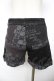 画像2: h.ANARCHY / スカルptショートパンツ  黒 Y-25-11-22-262-HN-PA-SZ-ZY (2)
