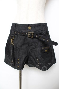 画像1: Desoro Works / 琉球浪漫物語しょーとぱんつ  黒 Y-25-11-22-267-GO-PA-SZ-ZY