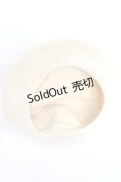 画像5: Jane Marple / マルティプルリボンのベレー  生成り Y-25-11-22-034-JM-AC-SZ-ZY