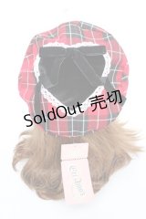 Eri Aino's collaboration / シャーロットの水曜日ベレー帽  赤 Y-25-11-22-035-LO-AC-SZ-ZY