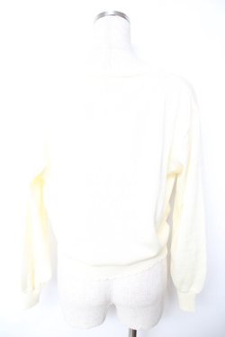 画像2: F&A / シアーフラワー釦UVカットニットカーディガン F アイボリー Y-25-11-24-041-LO-TO-SZ-ZY