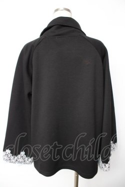 画像2: axes femme / ダンボールニットケープ F 黒 Y-25-11-24-042-AX-TO-SZ-ZY