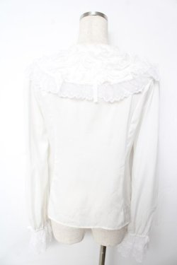 画像2: Angelic Pretty / Airy Frillブラウス  白 Y-25-11-24-045-AP-BL-SZ-ZY