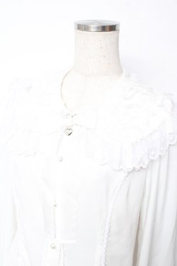 画像3: Angelic Pretty / Airy Frillブラウス  白 Y-25-11-24-045-AP-BL-SZ-ZY