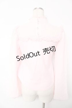 画像2: Angelic Pretty / 長袖メアリーリボンカットソー  ピンク Y-25-11-24-048-AP-TO-SZ-ZY