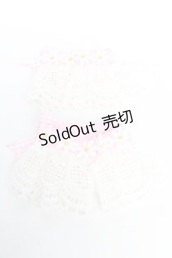 画像2: Angelic Pretty / ギンガムチェックRibbonレースカフス  ピンク Y-25-11-24-006-AP-ZA-SZ-ZS