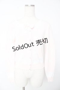 Angelic Pretty / Sweet Dotニットカーディガン  ピンク Y-25-11-24-050-AP-TO-SZ-ZY