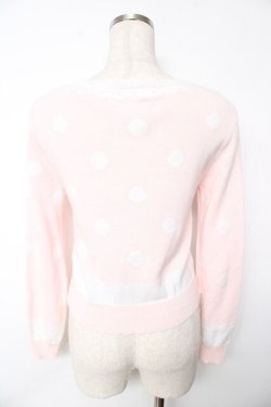 画像2: Angelic Pretty / Sweet Dotニットカーディガン  ピンク Y-25-11-24-050-AP-TO-SZ-ZY
