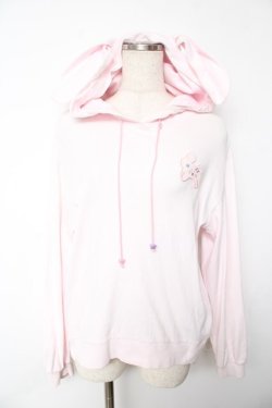 画像1: Angelic Pretty / Bunny Iconパーカ  ピンク Y-25-11-24-051-AP-TO-SZ-ZY