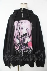 REFLEM / REFLEM×negi コラボスタンドプルパーカー F ブラック Y-25-11-24-053-PU-TO-SZ-ZS