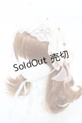 ALICE and the PIRATES / Victorian tear bottle柄ヘッドドレス  サックス Y-25-11-24-008-PA-AC-SZ-ZY