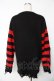 画像2: KILL STAR / Libi Sweater XS ブラック×レッド Y-25-11-24-064-SL-TO-SZ-ZY (2)