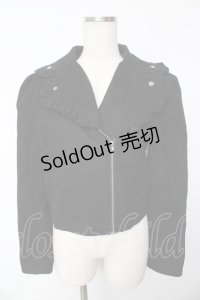 Ank Rouge / ライダースジャケット  黒 Y-25-11-24-065-CA-JA-SZ-ZY