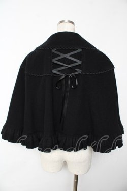 画像2: Angelic Pretty / Lovely Girlロングケープ  黒 Y-25-11-24-067-AP-JA-SZ-ZY