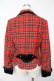 画像2: BABY, THE STARS SHINE BRIGHT / オリジナルタータンチェック天使ジャケット  赤 Y-25-11-24-070-BA-JA-SZ-ZY (2)