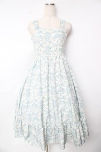 m petit by misako / MSKトワルドジュイジャンパースカート S オフ×サックス Y-25-11-24-072-LO-SK-SZ-ZY