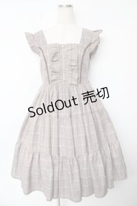 axes femme kawaii / アメリアジャンパースカート M 茶 Y-25-11-24-074-AX-OP-SZ-ZY