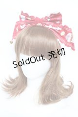 Angelic Pretty / Diner Dollカチューシャ  赤 Y-25-11-24-009-AP-ZA-SZ-ZY