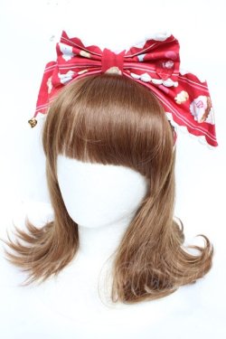 画像1: Angelic Pretty / Diner Dollカチューシャ  赤 Y-25-11-24-009-AP-ZA-SZ-ZY