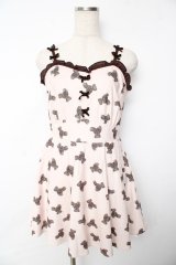 Ank Rouge / くまちゃんキャミワンピース M ベージュ Y-25-11-24-075-CA-OP-SZ-ZY