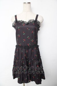 Ank Rouge / チェリーティアード M 黒 Y-25-11-24-076-CA-OP-SZ-ZY