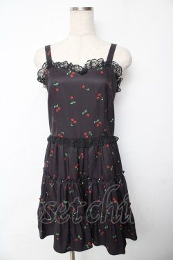 画像1: Ank Rouge / チェリーティアード M 黒 Y-25-11-24-076-CA-OP-SZ-ZY