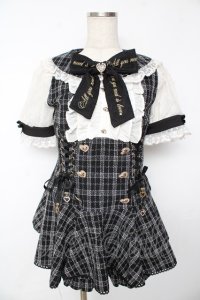 LIZ LISA / メッセージリボンツイードセットアップ 0 黒 Y-25-11-24-077-LO-OP-SZ-ZY