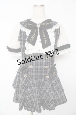 画像1: LIZ LISA / メッセージリボンツイードセットアップ 0 黒 Y-25-11-24-077-LO-OP-SZ-ZY