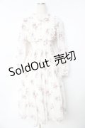 evelyn / 花柄ロングワンピース  生成り Y-25-11-24-079-LO-OP-SZ-ZY