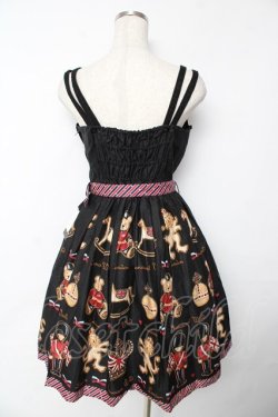 画像2: Innocent World / HAPPY LONDONジャストウエストジャンパースカート  黒 Y-25-11-24-080-IW-OP-SZ-ZY