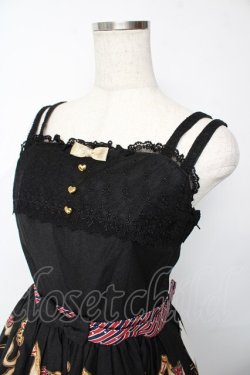 画像3: Innocent World / HAPPY LONDONジャストウエストジャンパースカート  黒 Y-25-11-24-080-IW-OP-SZ-ZY