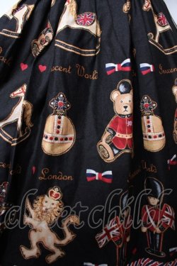 画像4: Innocent World / HAPPY LONDONジャストウエストジャンパースカート  黒 Y-25-11-24-080-IW-OP-SZ-ZY