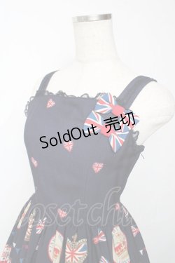 画像3: Innocent World / テディベアパレードジャンパースカート  ネイビー Y-25-11-24-081-IW-OP-SZ-ZY