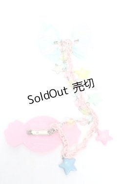 画像2: Angelic Pretty / Candyワッペンブローチ  ピンク Y-25-11-24-001-AP-AC-SZ-ZY