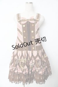 Angelic Pretty / カルテットショコラサロペット  ピンク Y-25-11-24-082-AP-OP-SZ-ZY